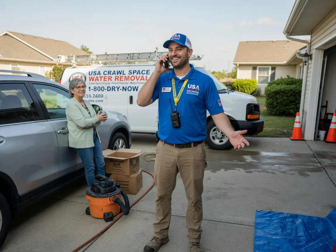 Crawl Space Water Removal Elizabeth, LA FAQs